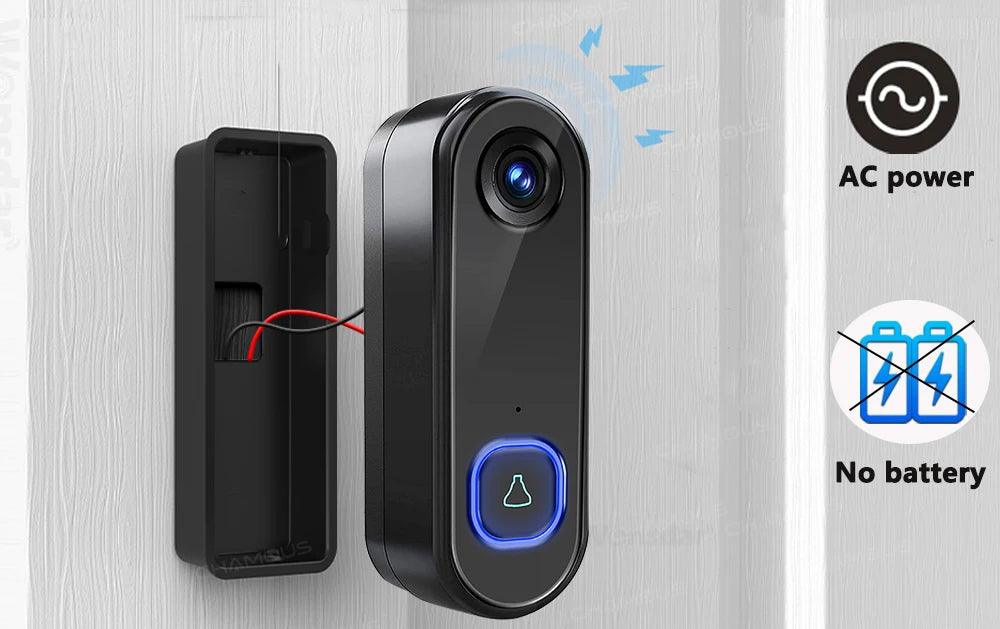 TUYA Video WiFi Wireless AC Power 1080P Video Door Phone - Urban Groove