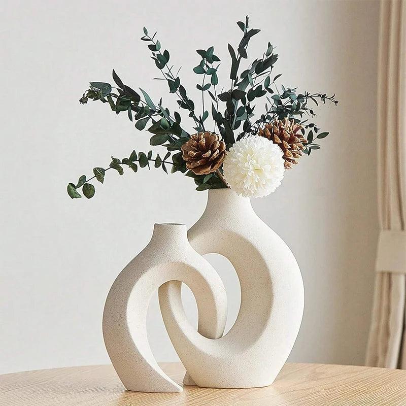 European Ceramic Vase Set for Decoration - Urban Groove