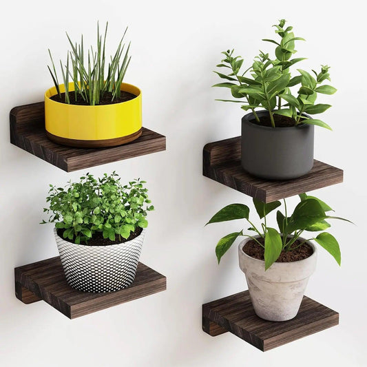 4-Pack of Small Floating Shelves - Urban Groove