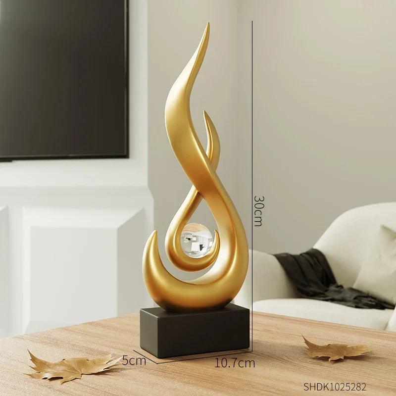 Abstract Sculpture Ceramic Statue For Home Decoration - Urban Groove