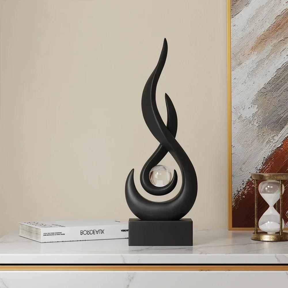 Abstract Sculpture Ceramic Statue For Home Decoration - Urban Groove