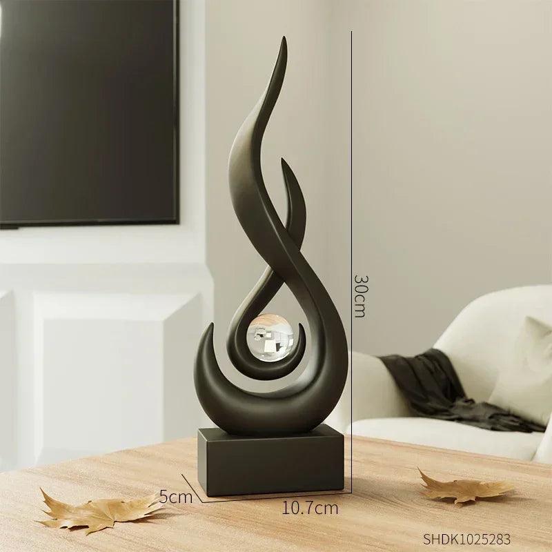 Abstract Sculpture Ceramic Statue For Home Decoration - Urban Groove