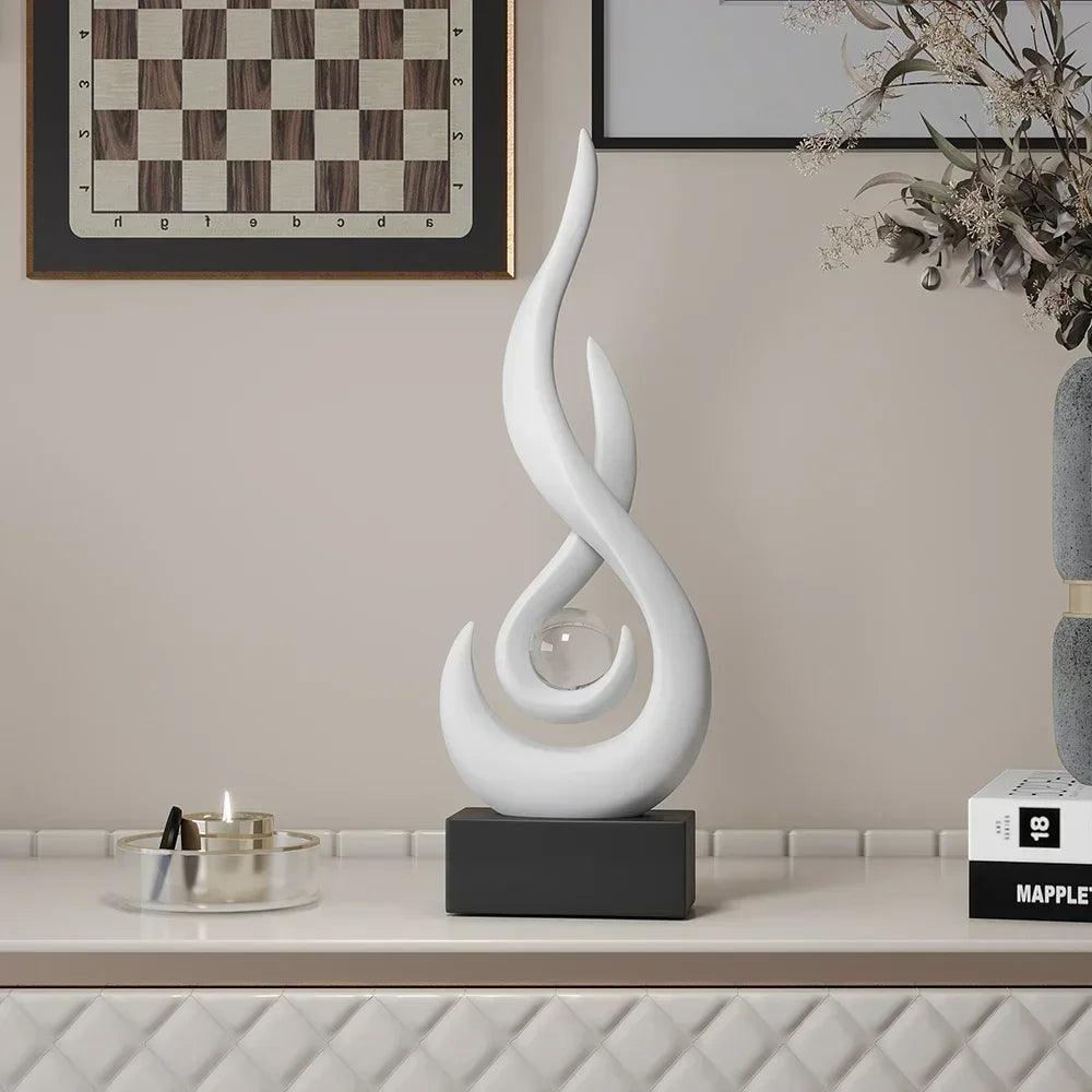 Abstract Sculpture Ceramic Statue For Home Decoration - Urban Groove