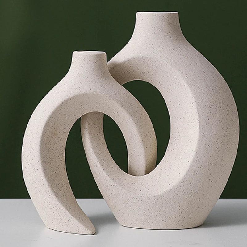 European Ceramic Vase Set for Decoration - Urban Groove