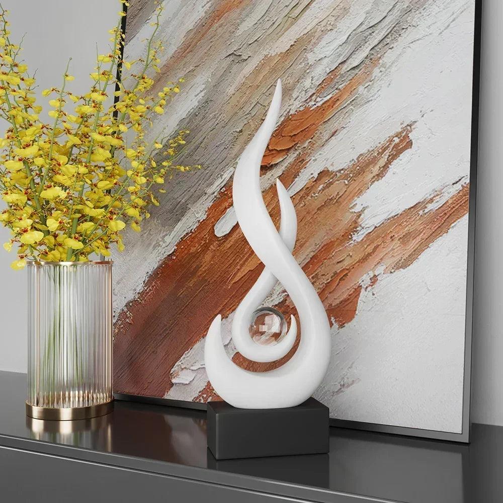 Abstract Sculpture Ceramic Statue For Home Decoration - Urban Groove