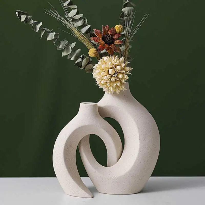 European Ceramic Vase Set for Decoration - Urban Groove