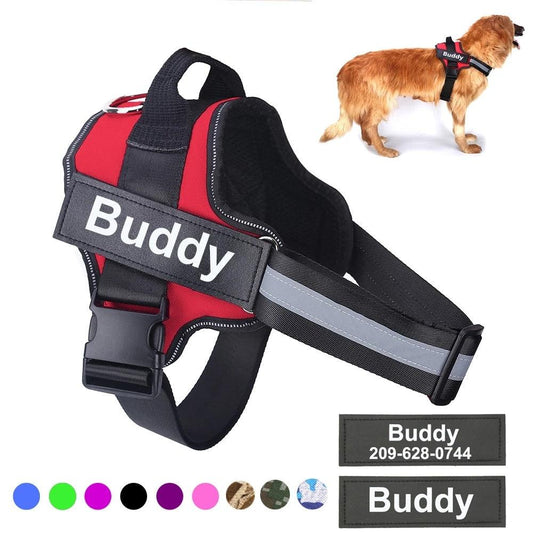 Personalized Dog Harness NO PULL Adjustable Pet Harness Vest - Urban Groove