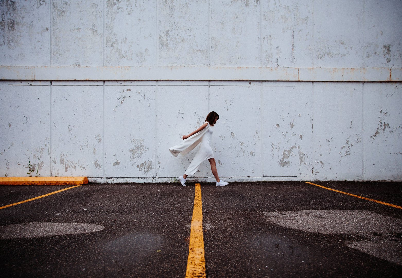 woman in white dress outside -image banner